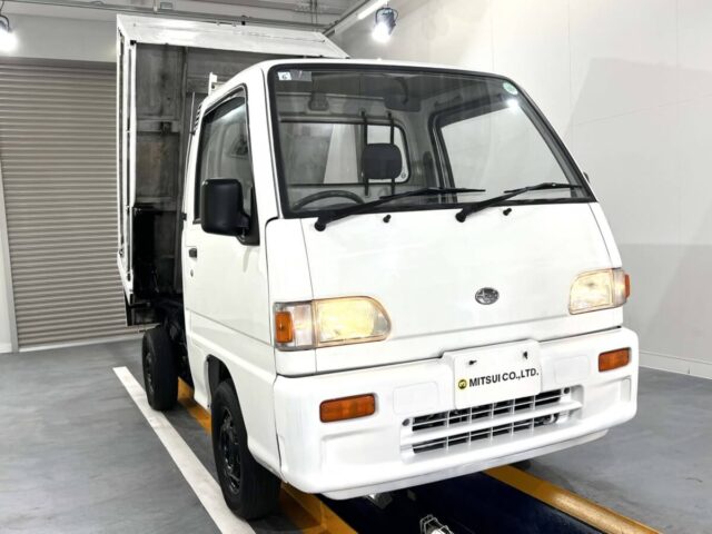 For sale 1994 Subaru sambar truck dump KS4-199157 #Japanese #keitruck #minitruck #subaru #sambar #dump #usa #uk