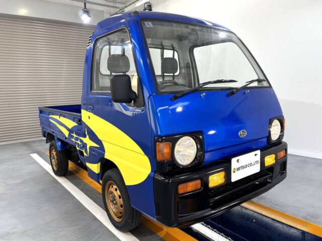 For sale 1991 Subaru sambar truck KS3-035936 #Japanese #keitruck #minitruck #subaru #sambar #usa #uk