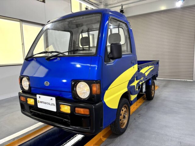 For sale 1991 Subaru sambar truck KS3-035936 #Japanese #keitruck #minitruck #subaru #sambar #usa #uk