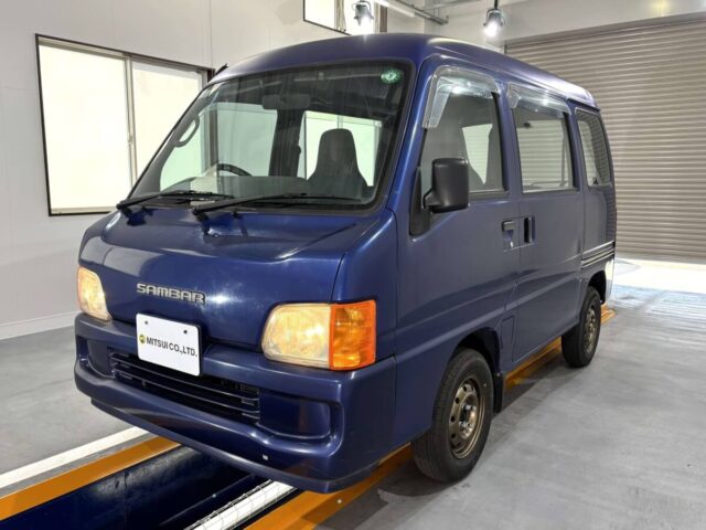 For sale 7/2000 Subaru sambar van TV1-028149 #Japanese #keivan #minivan #subaru #sambar #uk