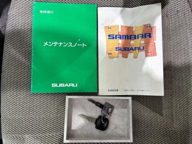 For sale 1/2000 Subaru sambar van TW1-002643 #Japanese #keivan #minivan #subaru #sambar #usa #uk