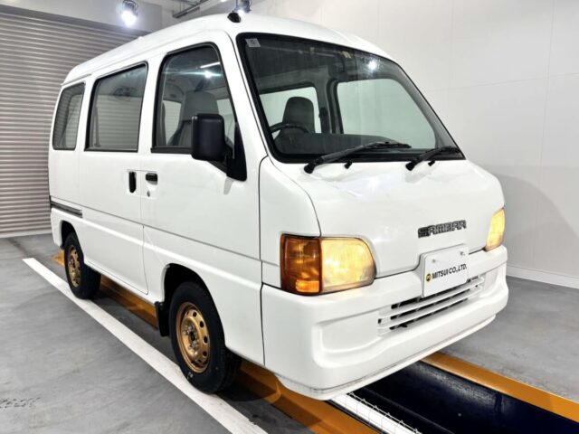 For sale 2/2001 Subaru sambar van TV1-040233 #Japanese #keivan #minivan #subaru #sambar #usa #uk