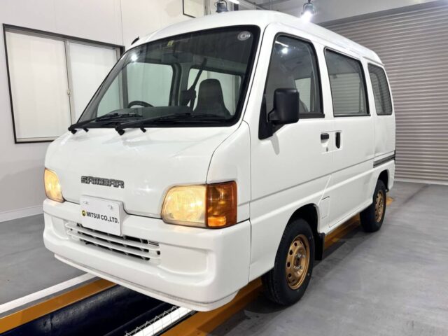 For sale 2/2001 Subaru sambar van TV1-040233 #Japanese #keivan #minivan #subaru #sambar #usa #uk