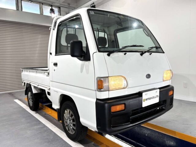 For sale 1997 Subaru sambar truck KS4-326582 #Japanese #keitruck #minitruck #subaru #sambar #usa #uk