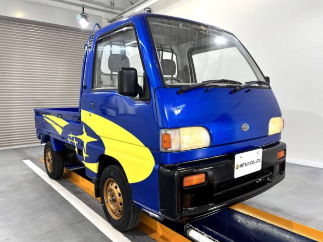 For sale 1993 Subaru sambar truck KS4-141456 #Japanese #keitruck #minitruck #subaru #sambar #usa #uk