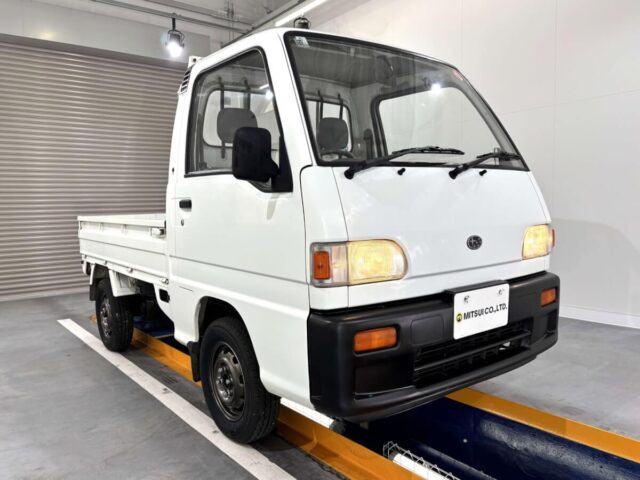 For sale 1993 Subaru sambar truck KS4-152631 #Japanese #keitruck #minitruck #subaru #sambar #usa #uk