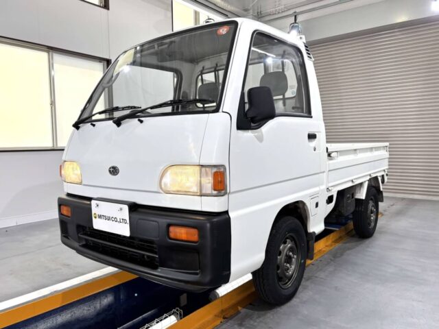 For sale 1993 Subaru sambar truck KS4-152631 #Japanese #keitruck #minitruck #subaru #sambar #usa #uk