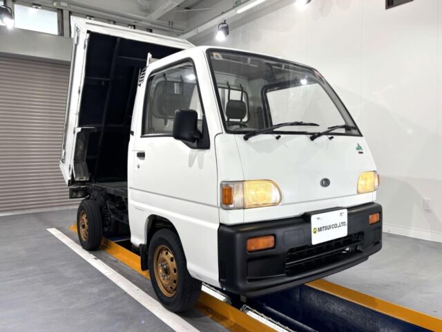 For sale 1995 Subaru sambar truck dump KS4-235412 #Japanese #keitruck #minitruck #subaru #sambar #dump #usa #uk