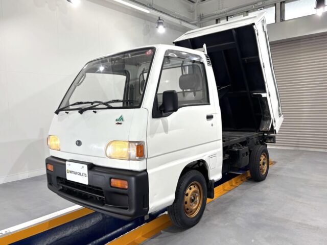 For sale 1995 Subaru sambar truck dump KS4-235412 #Japanese #keitruck #minitruck #subaru #sambar #dump #usa #uk