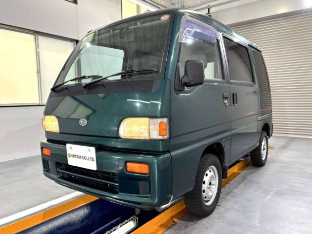For sale 1995 Subaru sambar van KV4-126607 #Japanese #keivan #minivan #subaru #sambar #usa #uk