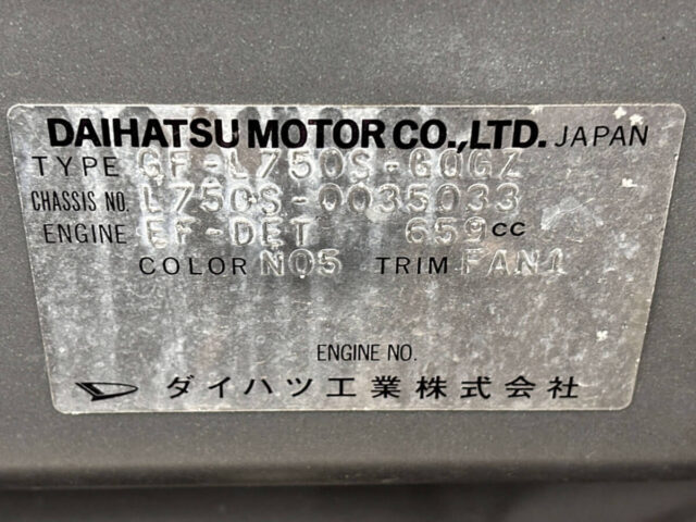 For sale 1999 Daihatsu NAKED L750S-0035033 #Japanese #kei #daihatsu #NAKED #usa #uk