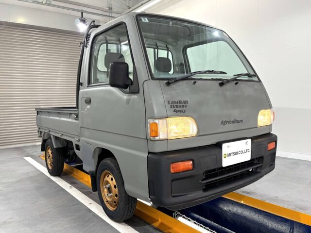 For sale 1997 Subaru sambar truck KS4-318951 #Japanese #keitruck #minitruck #subaru #sambar #usa #uk