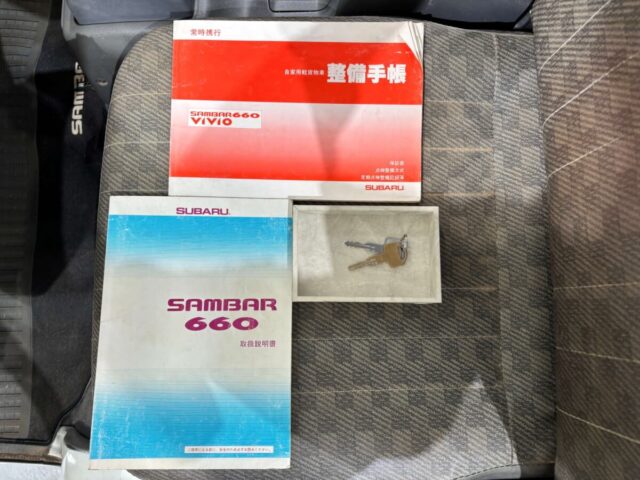 For sale 1994 Subaru sambar truck KS3-083582 #Japanese #keitruck #minitruck #subaru #sambar #usa #uk