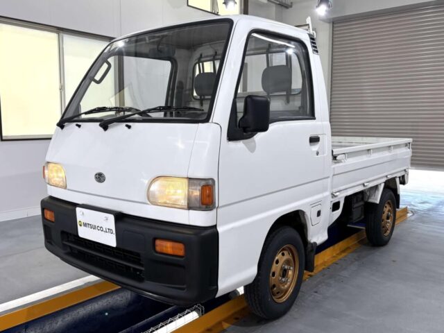 For sale 1992 Subaru sambar truck KS4-131629 #Japanese #keitruck #minitruck #subaru #sambar #usa #uk