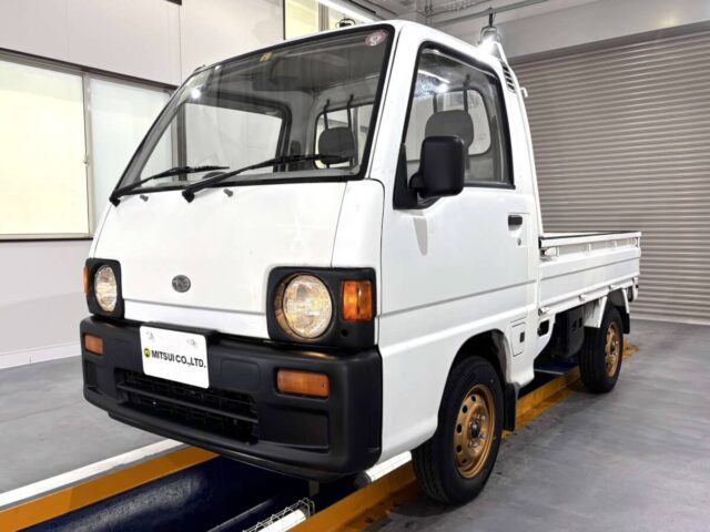 For sale 1991 Subaru sambar truck KS3-033828 #Japanese #keitruck #minitruck #subaru #sambar #usa #uk