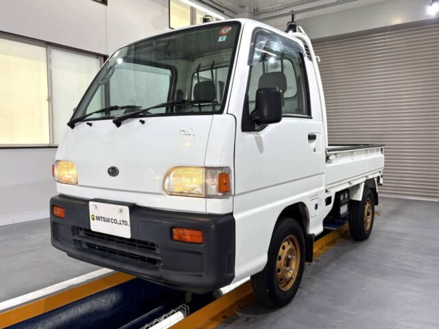 For sale 1999 Subaru sambar truck KS4-377599 #Japanese #keitruck #minitruck #subaru #sambar #usa #uk