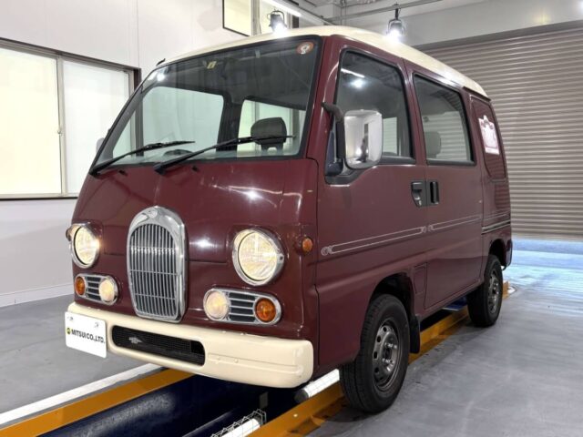 For sale 1997 Subaru sambar van KV4-154001 #Japanese #keivan #minivan #subaru #sambar #usa #uk