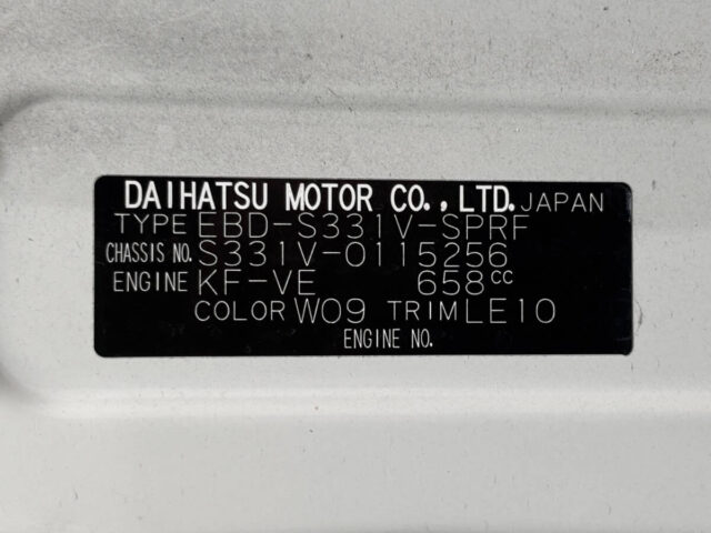 For sale 2014 Daihatsu hijet cargo S331V-0115256 #Japanese #keivan #minivan #daihatsu #hijet #usa #uk