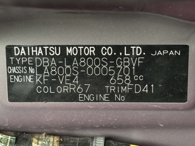 For sale 2016 Daihatsu move canbus LA800S-0005701 #Japanese #kei #daihatsu #tanto #usa #uk