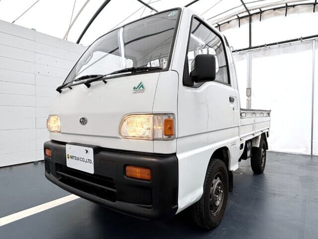 For sale 1995 Subaru sambar truck KS4-244691 #Japanese #keitruck #minitruck #subaru #sambar #usa #uk