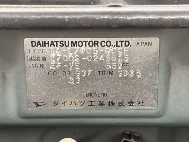For sale 2001 Daihatsu mira gino L700S-0245615 #Japanese #kei #daihatsu #miragino #usa #uk