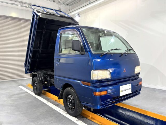 For sale 1998 Mitsubishi minicab truck dump U42T-0504697 #Japanese #keitruck #minitruck #4wd #mitsubishi #minicab #dump #usa #uk
