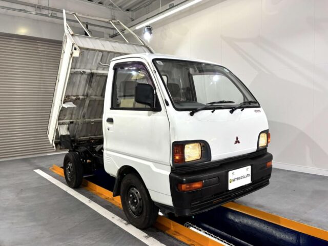 For sale 1995 Mitsubishi minicab truck dump U42T-0313649 #Japanese #keitruck #minitruck #4wd #mitsubishi #minicab #dump #usa #uk