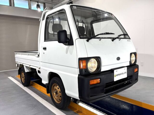For sale 1991 Subaru sambar truck KS4-063023 #Japanese #keitruck #minitruck #subaru #sambar #usa #uk