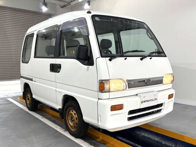 For sale 1998 Subaru sambar van KV4-176244 #Japanese #keivan #minivan #subaru #sambar #usa #uk