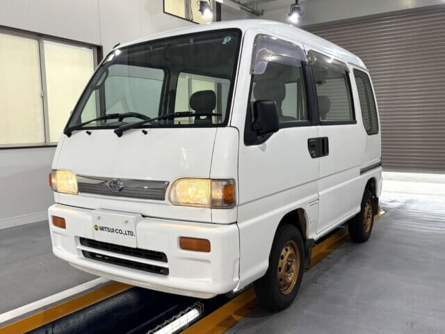 For sale 1998 Subaru sambar van KV4-176244 #Japanese #keivan #minivan #subaru #sambar #usa #uk