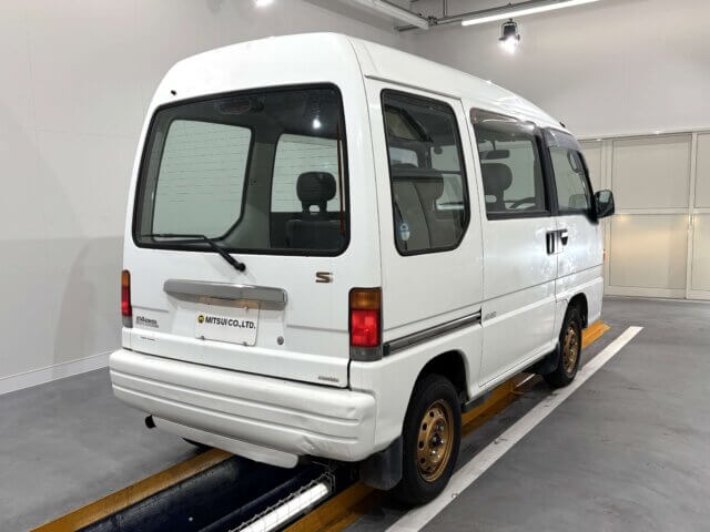 For sale 1998 Subaru sambar van KV4-176244 #Japanese #keivan #minivan #subaru #sambar #usa #uk