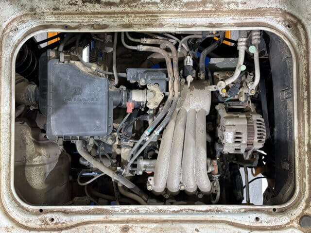 For sale 1998 Subaru sambar van KV4-176244 #Japanese #keivan #minivan #subaru #sambar #usa #uk