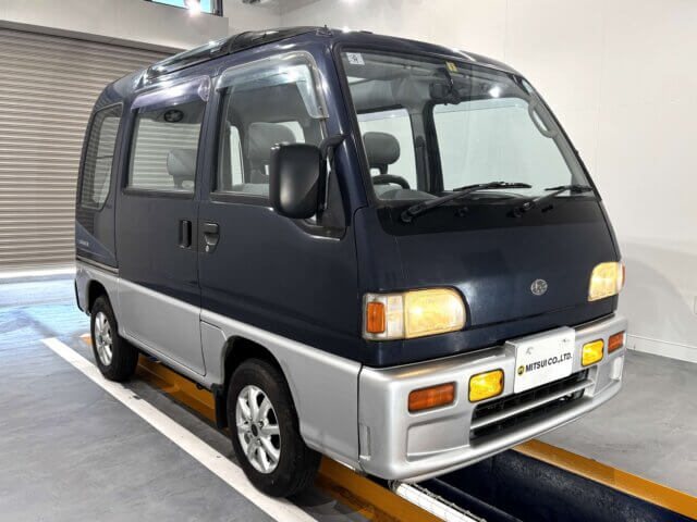 For sale 1999 Subaru sambar van KV4-073530 #Japanese #keivan #minivan #subaru #sambar #usa #uk