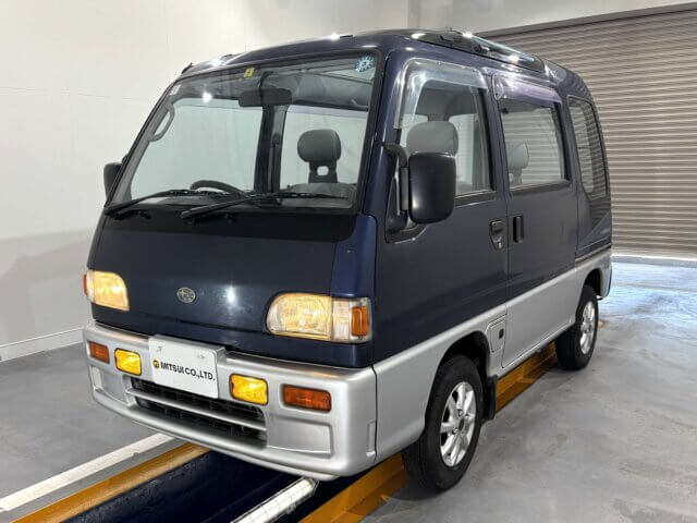 For sale 1999 Subaru sambar van KV4-073530 #Japanese #keivan #minivan #subaru #sambar #usa #uk