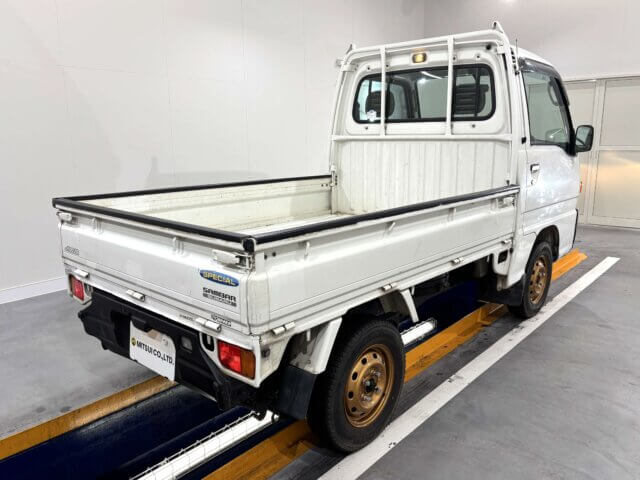 For sale 1997 Subaru sambar truck KS4-318777 #Japanese #keitruck #minitruck #subaru #sambar #usa #uk