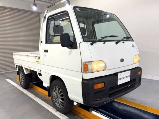 For sale 1994 Subaru sambar truck KS4-197399 #Japanese #keitruck #minitruck #subaru #sambar #usa #uk