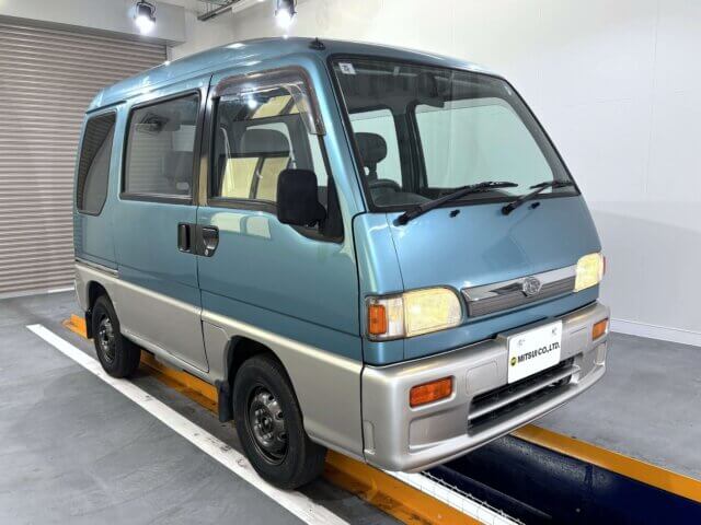 For sale 1998 Subaru sambar van KV4-176932 #Japanese #keivan #minivan #subaru #sambar #usa #uk